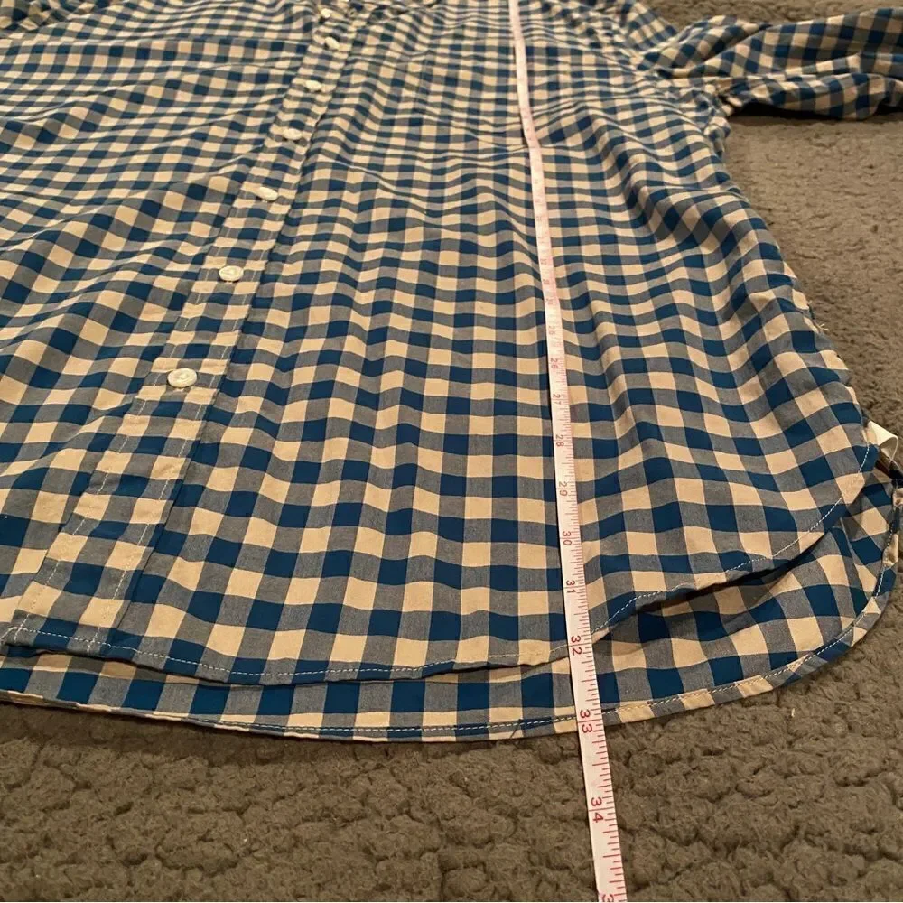 J Crew Plaid X Large Tall Shirt
